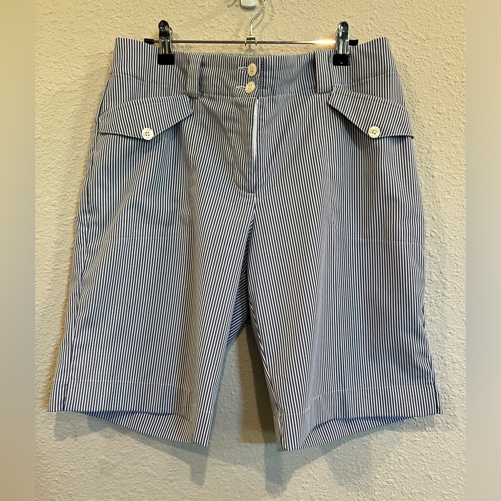 Nike Golf stripped 10” shorts size 10